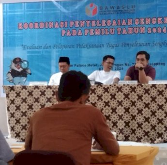 Koordinasi Penyelesaian Sengketa, Ketua Bawaslu Soppeng: Ini Bukan Prestasi Tapi Memaksimalkan Kerja Bawaslu