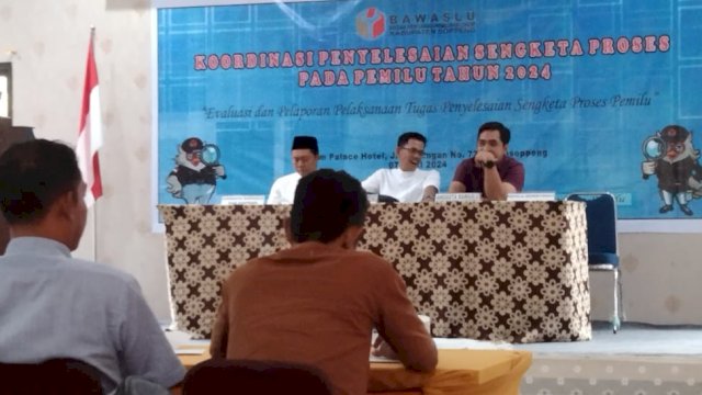 Koordinasi Penyelesaian Sengketa, Ketua Bawaslu Soppeng: Ini Bukan Prestasi Tapi Memaksimalkan Kerja Bawaslu