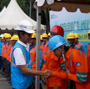 Pastikan Kesiapan Petugas, PLN Gelar Apel Siaga Kelistrikan Idul Fitri 1445 H