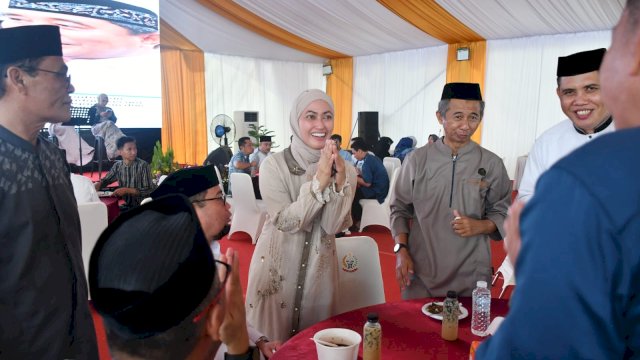 Hadir Open House Pj Gubernur Sulsel, Indah : Momen Silaturahmi Antar Pemerintah Daerah