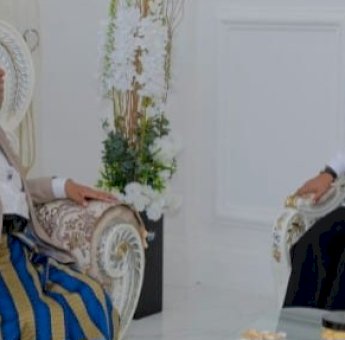 Wabup Soppeng Silaturahmi Di Kediaman Ketua Bakumham DPP Partai Golkar