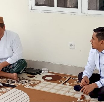 Tasming Hamid Silaturahim dengan Tanfidziyah NU Parepare, Minta Doa dan Bimbingan Kiai