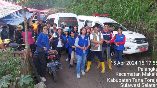 Dinas Kesehatan Sulsel Kirim Bantuan untuk Korban Tanah Longsor di Tana Toraja
