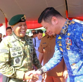 Bupati Gowa Hadiri Langsung Sertijab Pangdivif 3 Kostrad