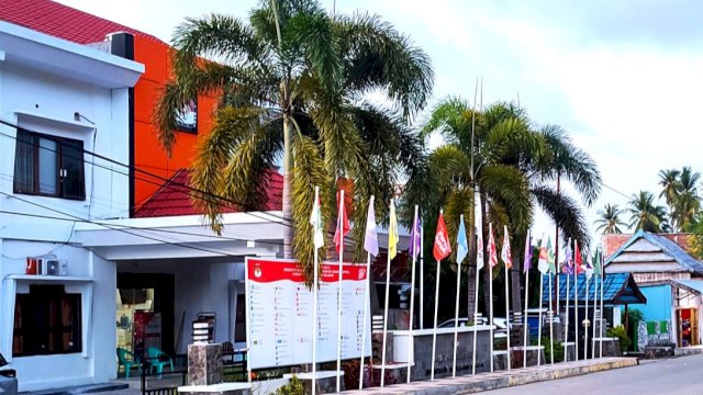 Kantor KPU Daerah Kabupaten Kepulauan Selayar. (Istimewa)