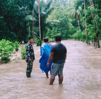 Banjir Bandang Tenggelamkan Jembatan Penghubung 2 Desa di Selayar