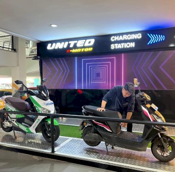 Charging Station United E-Motor Hadir di MaRI, Mudahkan Pengguna Kendaraan Listrik