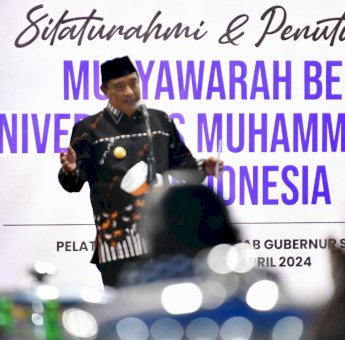Atasi Pemanasan Global, Pj Gubernur Sulsel Ajak BEM Unismuh se-Indonesia Tanam Pohon Serentak