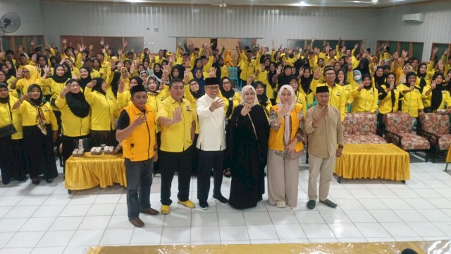 Kaharuddin Kadir Silaturahmi dengan Ratusan Tim Kerabat-Keluarga, Hadirkan Ketua Golkar Parepare dan Sulsel
