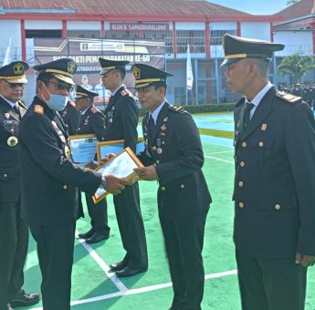 Sejumlah Lapas dan Pegawai Tingkat Kemenkumham Sulsel Terima Penghargaan di HBP Ke-60