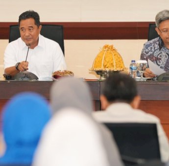 Instruksi Presiden, Pj Gubernur Sulsel Minta OPD Percepat Pembangunan Stadion dan Ketahanan Pangan