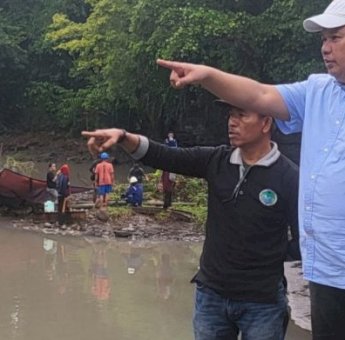 Bendungan Jebol Akibat Hujan, Direktur PAM Tirta Karajae Andi Firdaus Djollong Turun Pantau Langsung