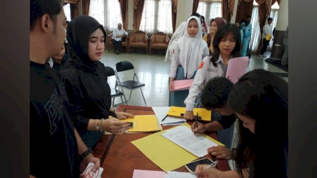 Suasana Seleksi Paduan Suara Gita Bahana Nusantara (GBN) dan Gita Kumala Nusantara (GKN) Kukar 2024. (Istimewa)