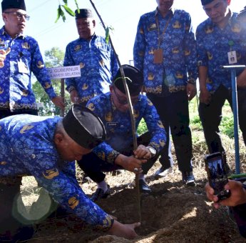 Pj Gubernur Prof Zudan Canangkan Gerakan Sulsel Menanam, Satu Pohon Tiap KK