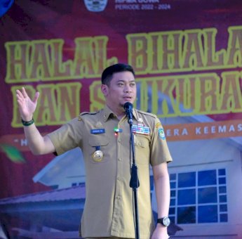 Hadiri Halal Bihalal HIPMA Gowa, Adnan: Mari Ambil Peran untuk Membangun Daerah