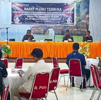 KPU Umumkan 25 Caleg DPRD Selayar Terpilih Periode 2024-2029
