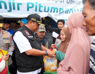 12 Ribu Warga Terdampak Banjir di Wajo, Water Treatment Dihadirkan untuk Penuhi Kebutuhan Air Bersih
