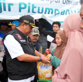 12 Ribu Warga Terdampak Banjir di Wajo, Water Treatment Dihadirkan untuk Penuhi Kebutuhan Air Bersih