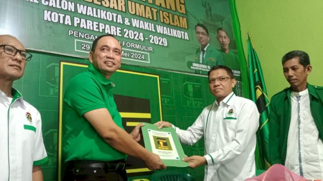 Kembalikan Formulir Cawalkot, Taqyuddin Djabbar Sebut PPP Sepeti Rumah Sendri