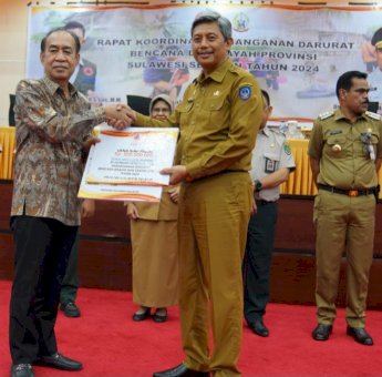 BNPB Beri Bantuan DSP Rp 2,5 Miliar Beserta Logistik untuk Bencana di Sulsel