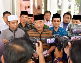 Pj Gubernur Ajak Ulama Gelar Doa Bersama Hadapi Bencana Alam di Sulsel