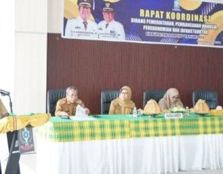 Wabup Soppeng Lutfi Halide Buka Rakor Pemantapan Tata Kelola Pemerintahan