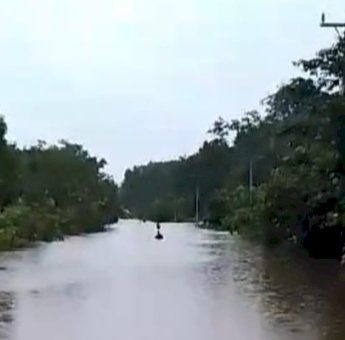 Banjir Setinggi Leher di Distrik Eligobel Merauke, Ratusan Warga Terjebak Selama 3 Hari