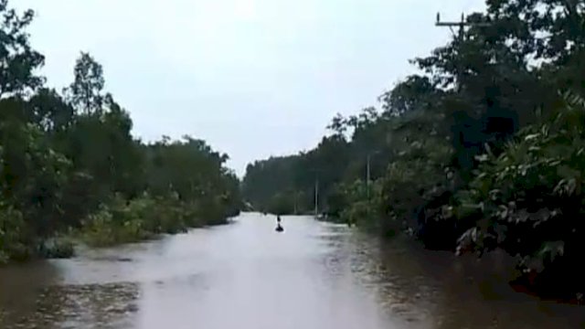 Banjir Setinggi Leher di Distrik Eligobel Merauke, Ratusan Warga Terjebak Selama 3 Hari