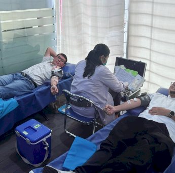 Indosat Bersama PMI Makassar Bantu Kebutuhan Stok Donor Darah Masyarakat