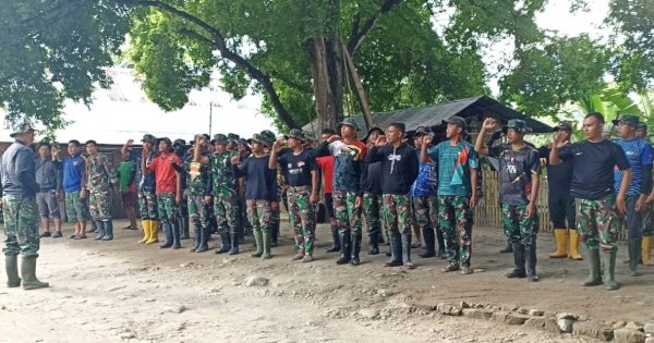 Tunjang Kelancaran Pembangunan Sasaran TMMD 120 Selayar, Komandan SSK Cek Kesehatan Personil