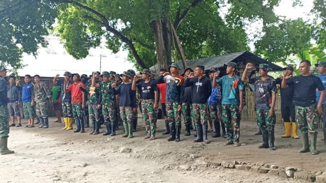 Tunjang Kelancaran Pembangunan Sasaran TMMD 120 Selayar, Komandan SSK Cek Kesehatan Personil