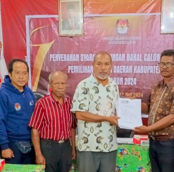 Tak Penuhi Syarat, Berkas Dukungan Paslon Bupati Mappi Jalur Perseorangan Dikembalikan KPU