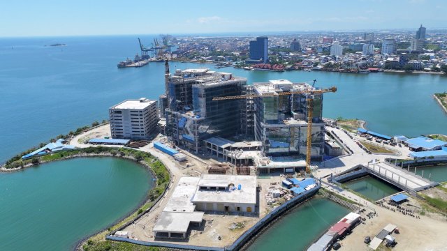 Rumah Sakit Otak, Jantung, dan Kanker (OJK) yang terletak di kawasan CPI sudah mencapai 78 persen. (Istimewa)