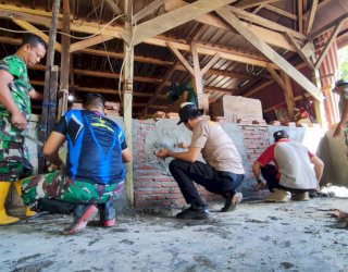 Dansatgas TMMD Kodim 1415 Selayar Apresiasi Kekompakan TNI Polri