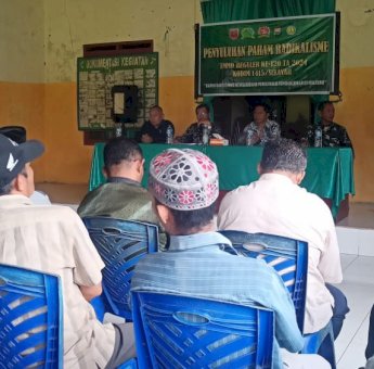 Tangkal Paham Radikalisme, Satgas TMMD 120 Kodim 1415 Selayar Lakukan Penyuluhan