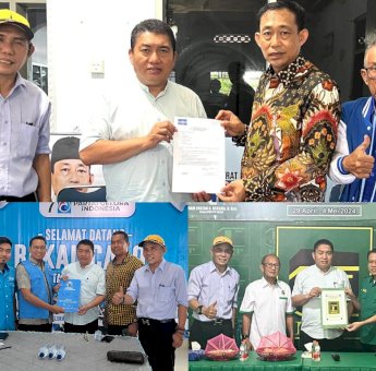 Dalam Sehari, Erna Rasyid Taufan Ambil Formulir Cawalkot di Tiga Partai Politik