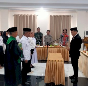 Lantik 110 PPK Pilkada 2024, Ketua KPU Muna: Bekerja Profesional