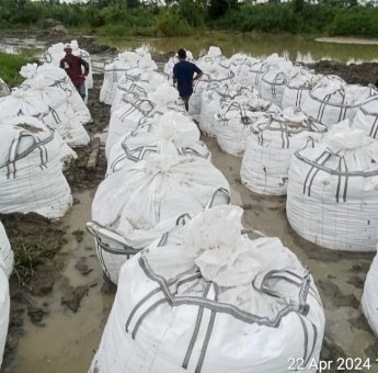 BBWS Pompengan Jeneberang : Penanganan Tanggul Jebol Di Luwu Utara Terkendala Air Masih Tinggi