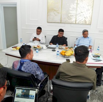 Kerja Cepat, Pj Gubernur Sulsel Prof Zudan Gelar Rapat Terbatas Bersama Kepala OPD