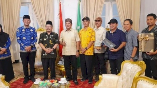 Belajar Pengembangan Sapi Perah, Bupati Soppeng Kunjungi Pasuruan Jawa Timur