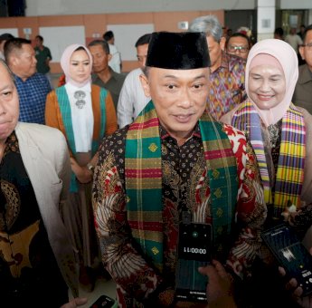 Dijemput Forkopimda, OPD dan Tokoh Masyarakat Sulsel, Prof Zudan: Terima Kasih Sambutan Hangatnya