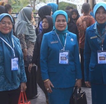 Pengurus PKK Gowa Hadiri Langsung Puncak HKG Ke-52 Tahun