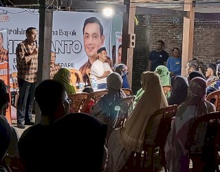 Antusiasme Warga Geddongnge Sambut Kesiapan Hermanto Maju di Pilkada Parepare