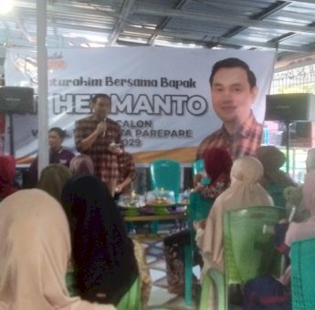 Hermanto Semakin Populer, Masyarakat Inginkan Maju jadi Bacalon Wawali Parepare