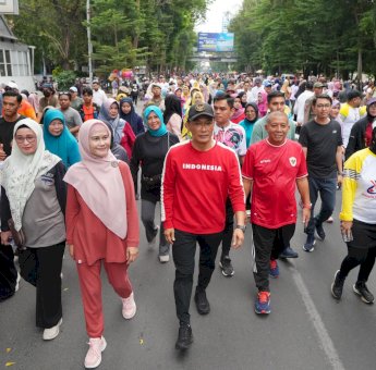 Budayakan Hidup Sehat, Pj Gubernur Prof Zudan Ajak OPD dan Masyarakat Rutin Olahraga