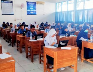 33 SMP dan MTs Ikut di Muna OSN Berbasis ANBK