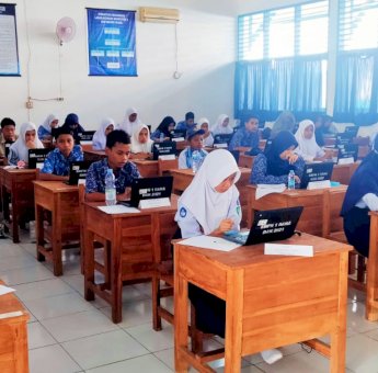 33 SMP dan MTs Ikut di Muna OSN Berbasis ANBK