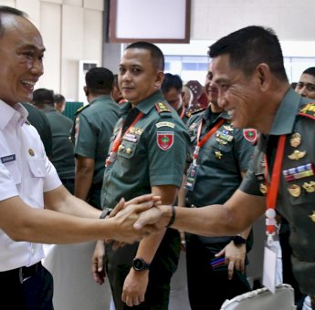 Kodam XIV/Hasanuddin Apresiasi Ruang Dialog untuk Ketahanan Pangan Bersama Pj Gubernur Sulsel Prof Zudan