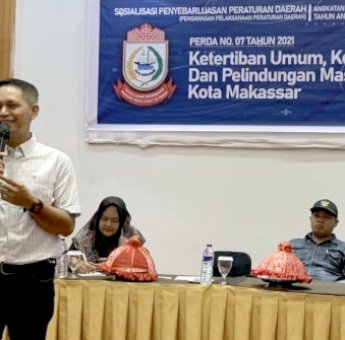 Supratman Ajak Warga Makassar dan Pemerintah Kompak Jaga Ketertiban Umum