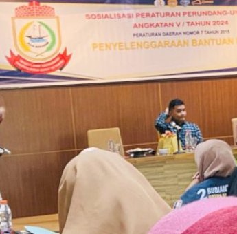 Ketua DPRD Makassar Bahas Tentang Perda Penyelenggaraan Bantuan Hukum